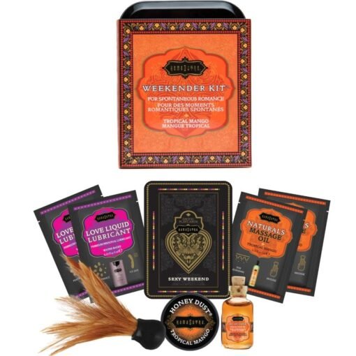 KAMASUTRA - WEEKENDER KIT IN LATTA MANICO TROPICALE - immagine 2