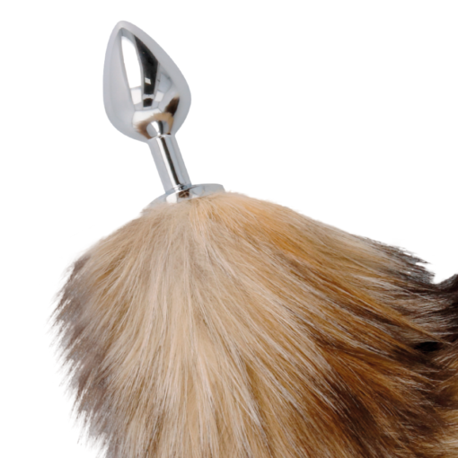 DARKNESS - TAIL BUTT PLUG SILVER - immagine 3