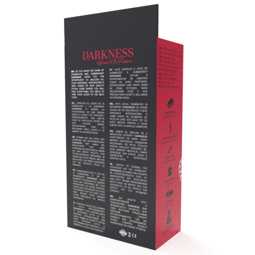 DARKNESS - COLLANA PER POSTURA CONFORTEVOLE CON CATENA IN PELLE - immagine 6