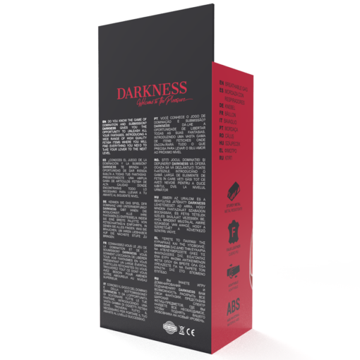 DARKNESS - BAVAGLINO TRASPIRANTE ROSSO - immagine 5