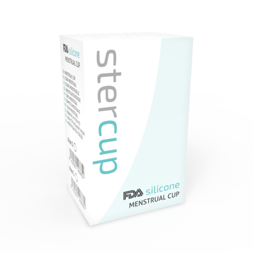 STERCUP - COPPA MESTRUALE IN SILICONE FDA LILLA - TAGLIA L - immagine 4