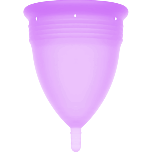 STERCUP - COPPA MESTRUALE IN SILICONE FDA LILLA - TAGLIA L - immagine 3