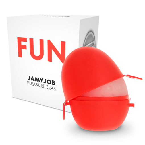 JAMYJOB - EGG MASTURBATOR EDIZIONE ROSSA DISCRETT - immagine 2