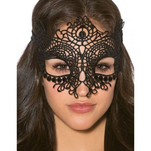 QUEEN LINGERIE - MASCHERA IN PIZZO TAGLIA UNICA - immagine 2