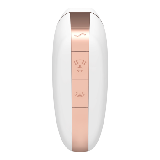 SATISFYER - STIMOLATORE E VIBRATORE TRIANGOLO LOVE BIANCO - immagine 5