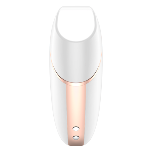 SATISFYER - STIMOLATORE E VIBRATORE TRIANGOLO LOVE BIANCO - immagine 6