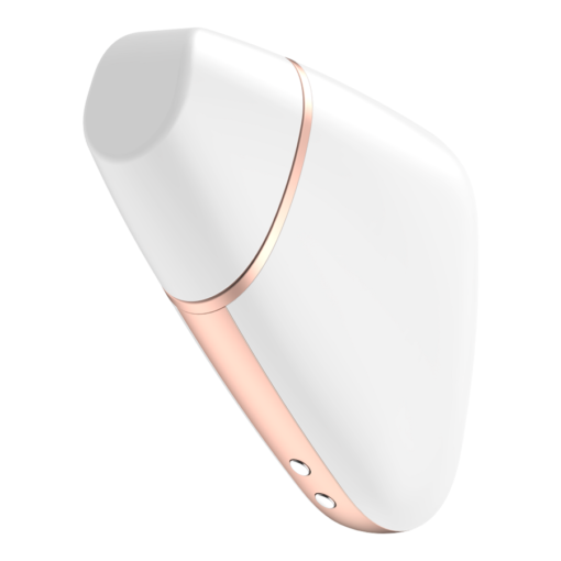 SATISFYER - STIMOLATORE E VIBRATORE TRIANGOLO LOVE BIANCO - immagine 4