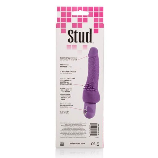 CALEXOTICS - VIBRATORE VIOLA POWER STUD CLITERRIFIC - immagine 2
