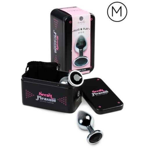 SECRETPLAY - PLUG ANALE NERO M - immagine 2