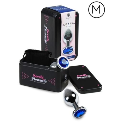 SECRETPLAY - PLUG ANALE BLU M - immagine 2