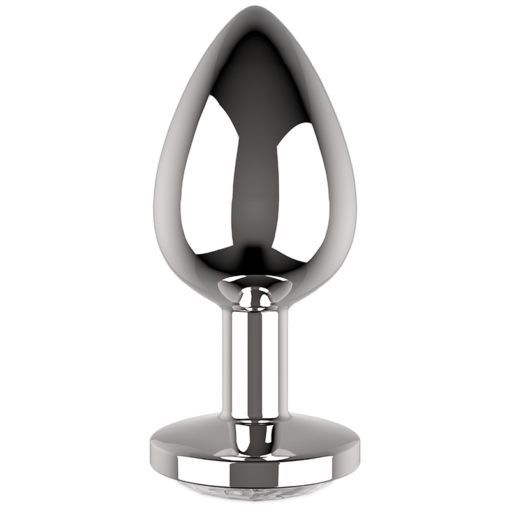 COQUETTE CHIC DESIRE - SPINA ANALE METALLO COLORE TRASPARENTE MISURA M 3.5 X 8 CM - immagine 5
