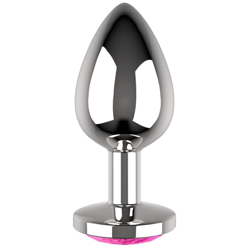 COQUETTE CHIC DESIRE - SPINA ANALE IN METALLO COLORE ROSA MISURA L 4 X 9 CM - immagine 5