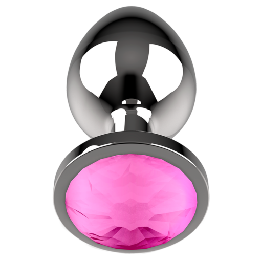COQUETTE CHIC DESIRE - SPINA ANALE IN METALLO COLORE ROSA MISURA L 4 X 9 CM - immagine 6