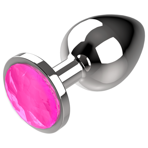 COQUETTE CHIC DESIRE - SPINA ANALE IN METALLO COLORE ROSA MISURA L 4 X 9 CM - immagine 7
