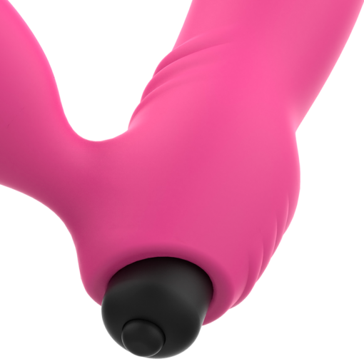 OHMAMA - VIBRATORE BIX DOPPIA STIMOLAZIONE EDIZIONE NATALIZIA ROSA - immagine 5