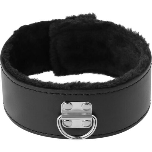 DARKNESS - COLLANA FODERATA CON CATENA IN TITANIO - immagine 3