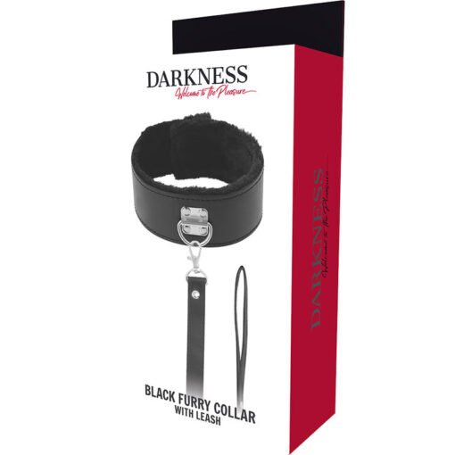 DARKNESS - COLLANA FODERATA CON CATENA IN TITANIO - immagine 6