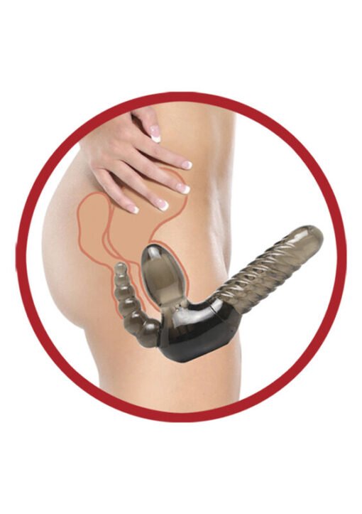 FETISH FANTASY SERIES - STRAP-ON STRAPLESS SERIE CON STIMOLATORE ANALE - immagine 4