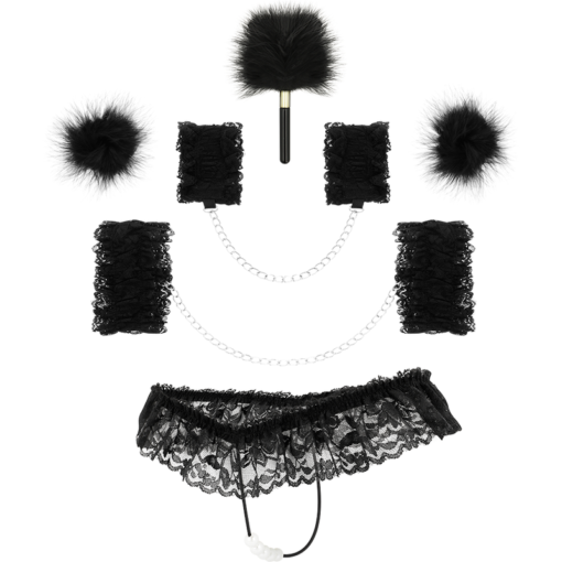 COQUETTE CHIC DESIRE - ACCESSORI IN PIZZO SET BONDAGE DELUXE - immagine 3