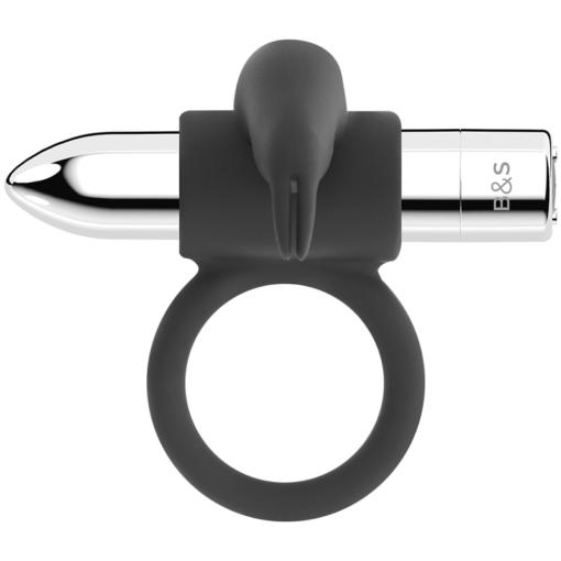 BLACK&SILVER - ANELLO RICARICABILE BURTON 10 MODALITÀ DI VIBRAZIONE - immagine 6