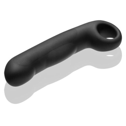 ELECTRASTIM - DILDO IN SILICONE NERO OVID - immagine 3