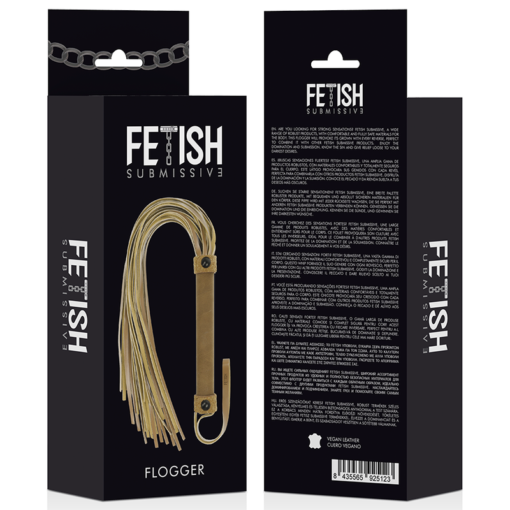 FETISH SOTTOMESSA ORIGINE - FRUSTA IN PELLE VEGANA - immagine 6