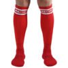 MACHO - CALZINO LUNGO TAGLIA UNICA ROSSO