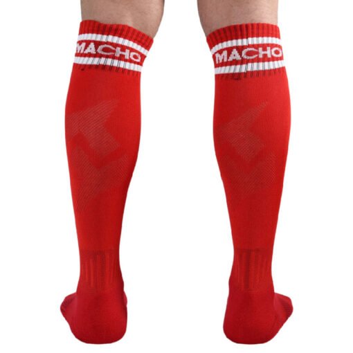 MACHO - CALZINO LUNGO TAGLIA UNICA ROSSO - immagine 3
