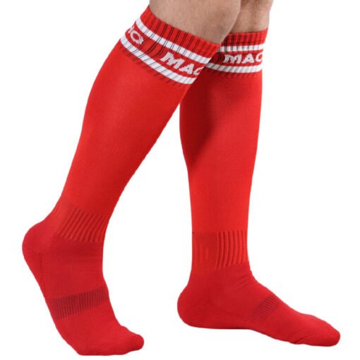 MACHO - CALZINO LUNGO TAGLIA UNICA ROSSO - immagine 2