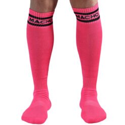 MACHO - CALZE LUNGHE TAGLIA UNICA ROSA