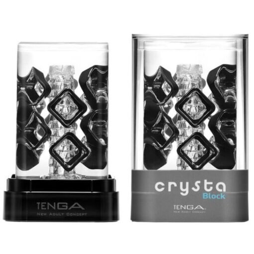TENGA - MASTURBATORE MASCHILE CRYSTA BLOCK - immagine 2