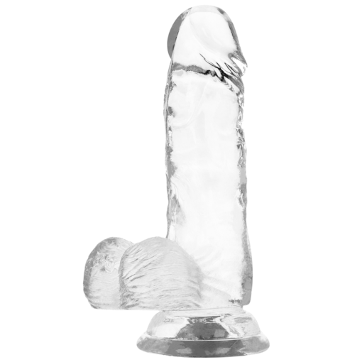 X RAY - IMBRACATURA + CAZZO TRASPARENTE CON SFERE 15.5 CM -O- 3.5 CM - immagine 4
