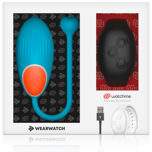 WEARWATCH - TECNOLOGIA WATCHME TELECOMANDO UOVO BLU / JET - immagine 7