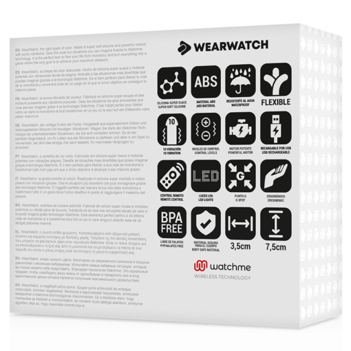 WEARWATCH - TECNOLOGIA WATCHME TELECOMANDO UOVO BLU / ROSA - immagine 7