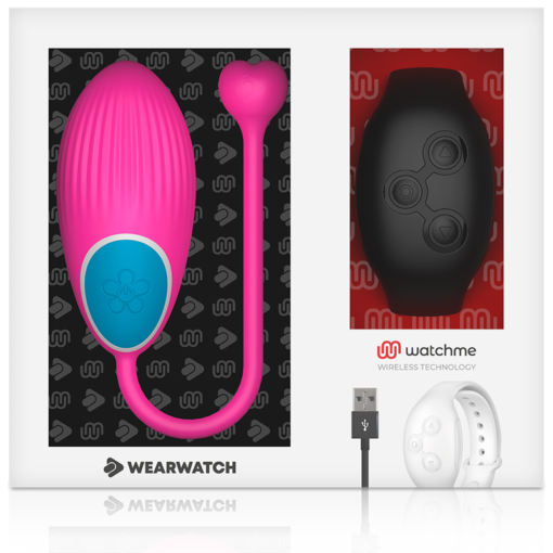 WEARWATCH - TECNOLOGIA WATCHME TELECOMANDO UOVO FUCSIA / JET - immagine 6