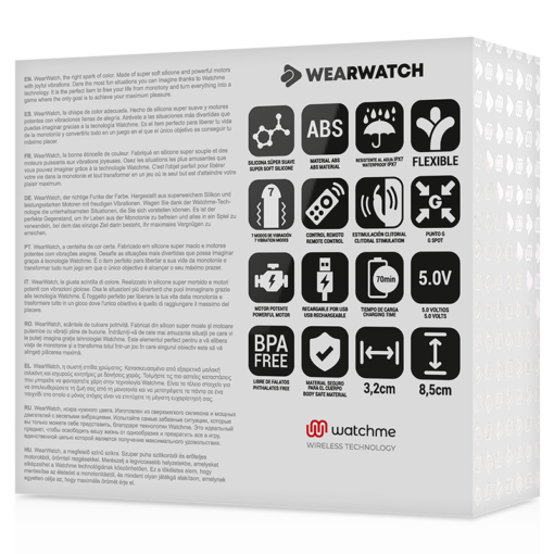 WEARWATCH - VIBRATORE WATCHME A DOPPIA TECNOLOGIA ACQUA DI MARE/NEVE - immagine 7