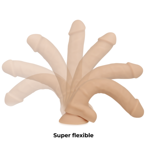 COCK MILLER - IMBRACATURA + COCKSIL ARTICOLABILE DENSIT SILICONE 24 CM - immagine 5