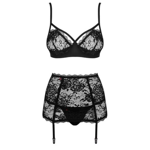 OBSESSIVE - SET PEONESIA TRE PEZZI S/M - immagine 5