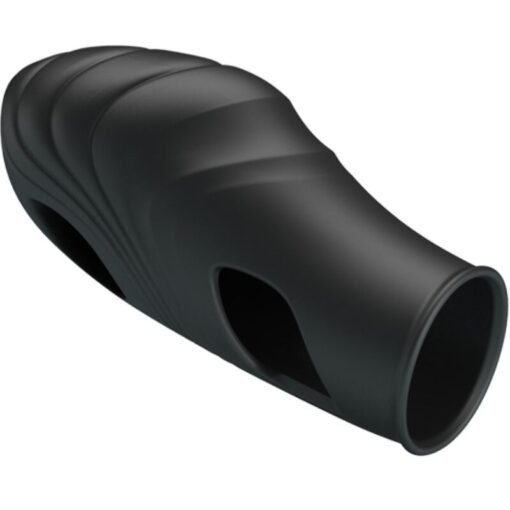 PRETTY LOVE - VIBRATORE DA DITA IN SILICONE LICH NERO - immagine 3