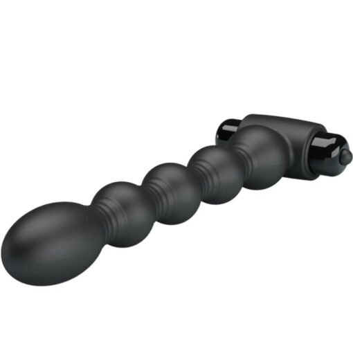 PRETTY LOVE - LYNN SILICONE ANAL PLUG 10 VIBRAZIONI NERO - immagine 2