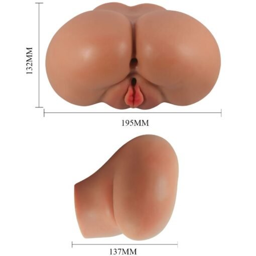 CRAZY BULL - VIBRATORE LUNA CON VAGINA E ANO REALISTICI CONTROLLO DELLA CARNE TELECOMANDO - immagine 6
