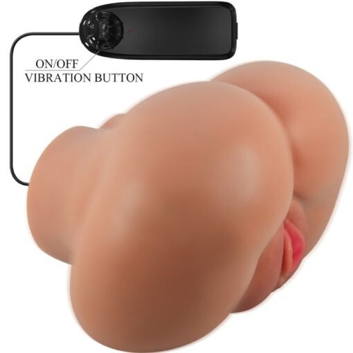 CRAZY BULL - VIBRATORE LUNA CON VAGINA E ANO REALISTICI CONTROLLO DELLA CARNE TELECOMANDO - immagine 5