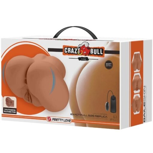 CRAZY BULL - VIBRATORE LUNA CON VAGINA E ANO REALISTICI CONTROLLO DELLA CARNE TELECOMANDO - immagine 9