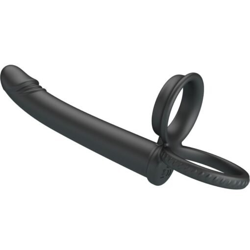 PRETTY LOVE - DILLION DOPPIA PENETRAZIONE DOPPIO ANELLO PER IL PENE NERO - immagine 4