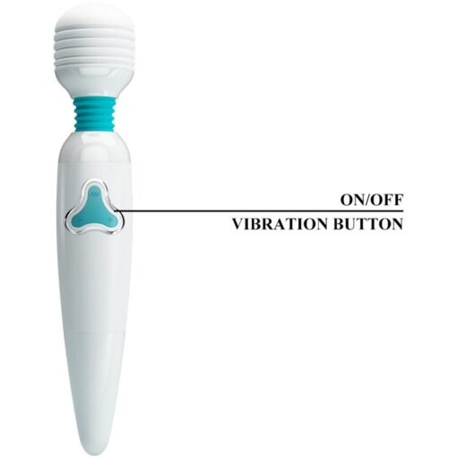 PRETTY LOVE - VIBRATORE CLOUD WAND 7 VIBRAZIONI BIANCO - immagine 7