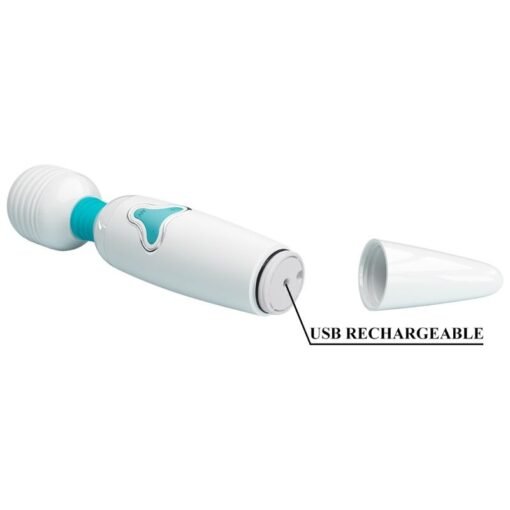 PRETTY LOVE - VIBRATORE CLOUD WAND 7 VIBRAZIONI BIANCO - immagine 8