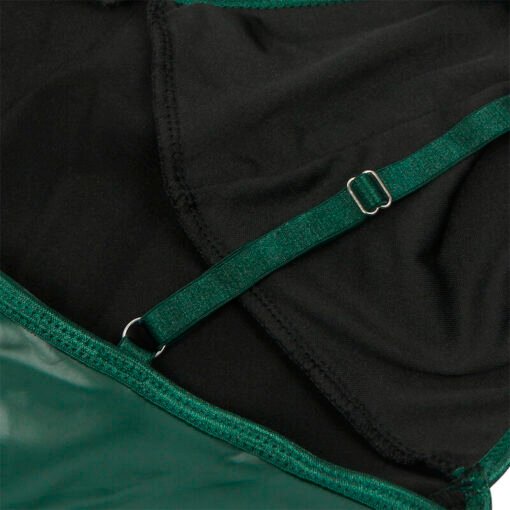 SUBBLIME - 955441 ABITO CON SPALLINE IN PELLE VERDE L/XL - immagine 8