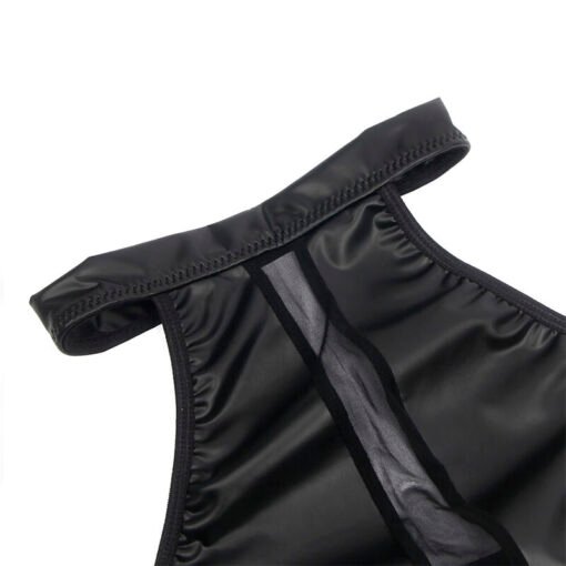 SUBBLIME - 955472 ABITO CON SCOLLO ALTO E TRASPARENZE NERO S/M - immagine 7