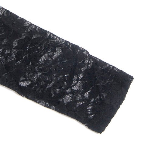 SUBBLIME - 955595 ABITO MANICA LUNGA CON PIZZO NERO S/M - immagine 8