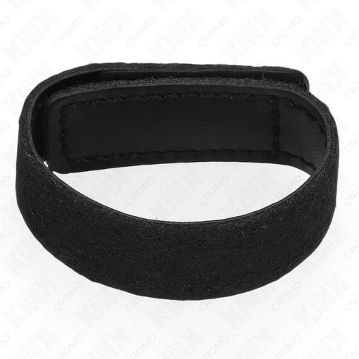 KINK - ANELLO PER PENE IN PELLE CON CHIUSURA IN VELCRO 20 X 2 CM - immagine 4